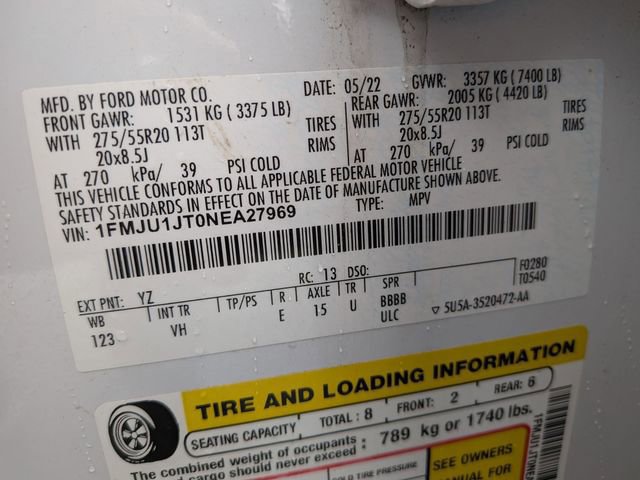 Certified 2022 Ford Expedition XLT image 23