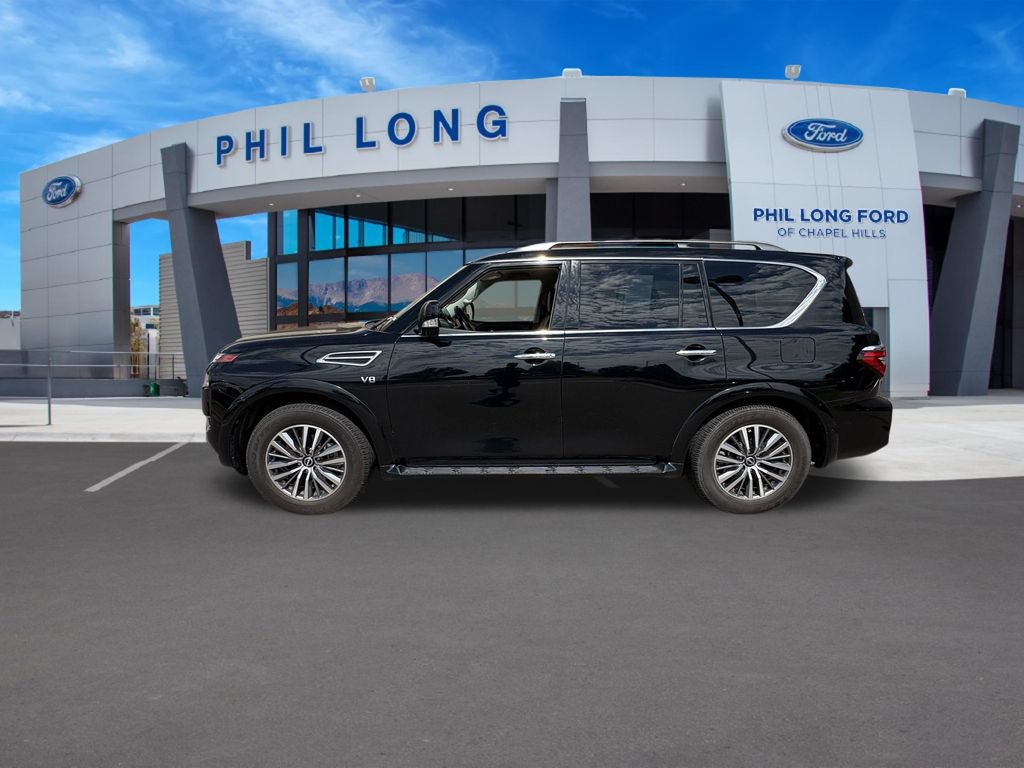 Used 2021 Nissan Armada SL w/ Captain's Chairs Package AWD/4WD image 3