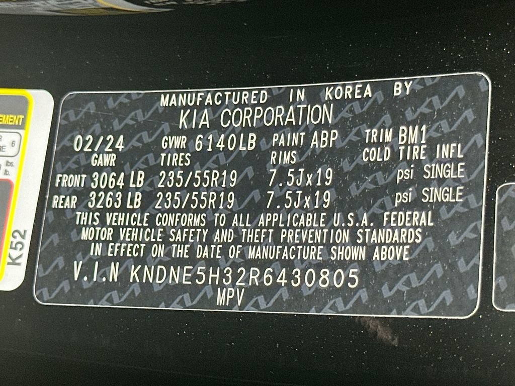 Used 2024 Kia Carnival SX FWD image 24