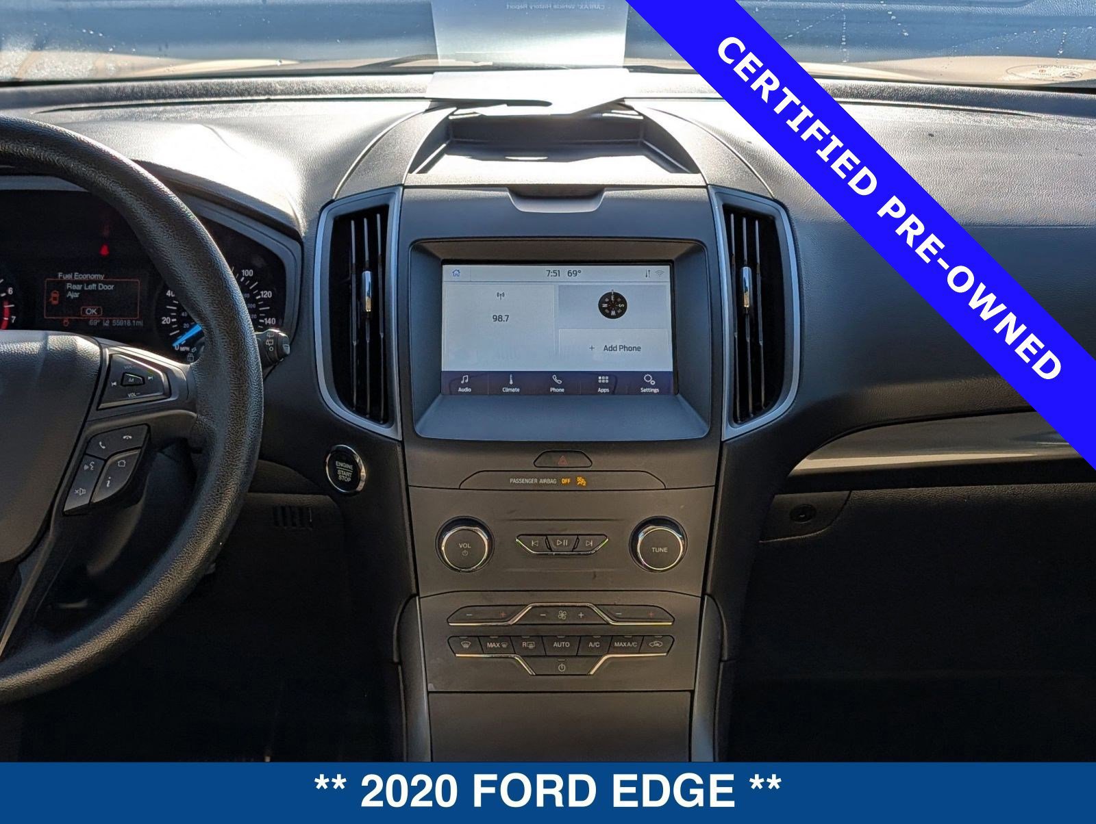 Certified 2020 Ford Edge SE FWD image 18
