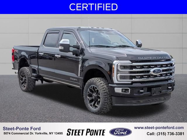 Certified 2024 Ford F350 Platinum w/ FX4 Off-Road Package