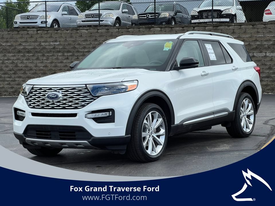 Certified 2023 Ford Explorer Platinum w/ Equipment Group 601A