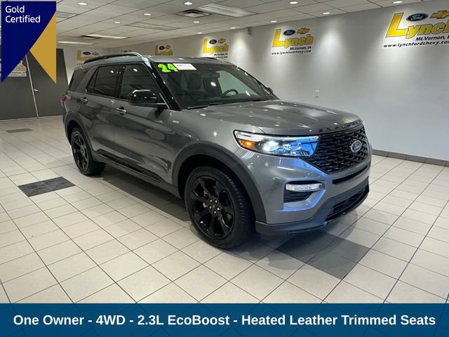 Certified 2024 Ford Explorer ST-Line w/ Class IV Trailer Tow Package AWD/4WD image 1