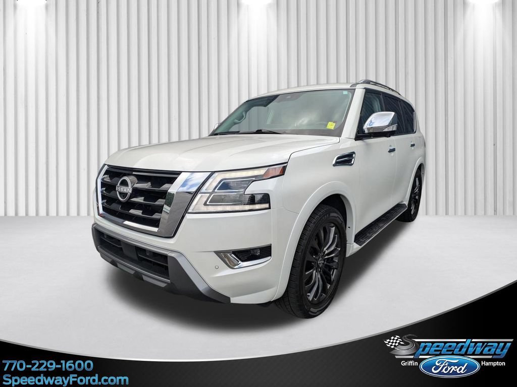 Used 2024 Nissan Armada Platinum w/ Captain's Chairs Package