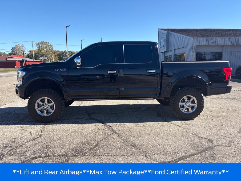 Certified 2020 Ford F150 Platinum w/ Equipment Group 701A Luxury AWD/4WD image 3