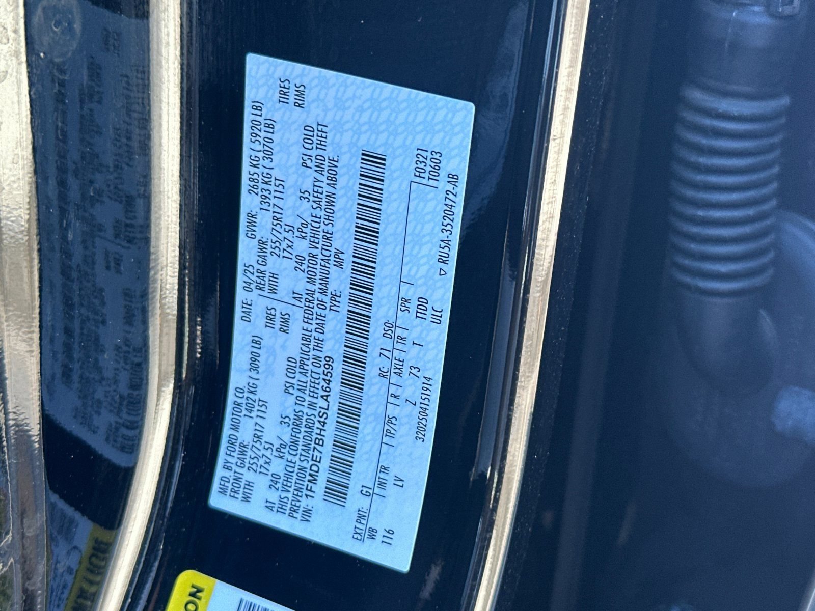 Certified 2025 Ford Bronco Big Bend AWD/4WD image 42