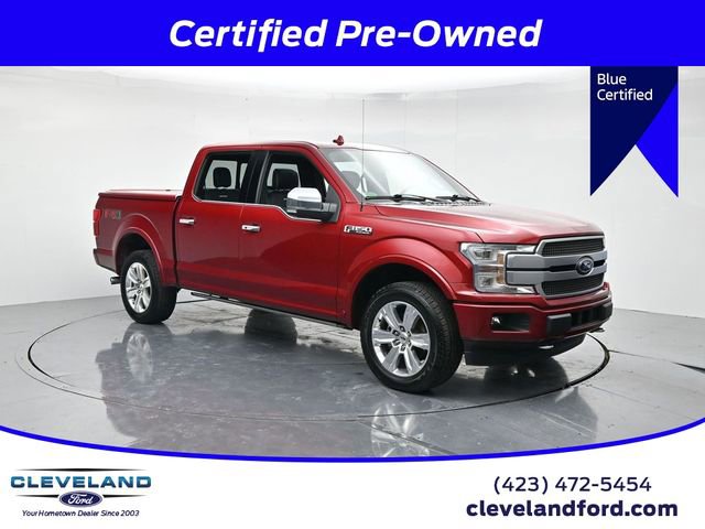 Certified 2018 Ford F150 Platinum w/ Equipment Group 701A Luxury