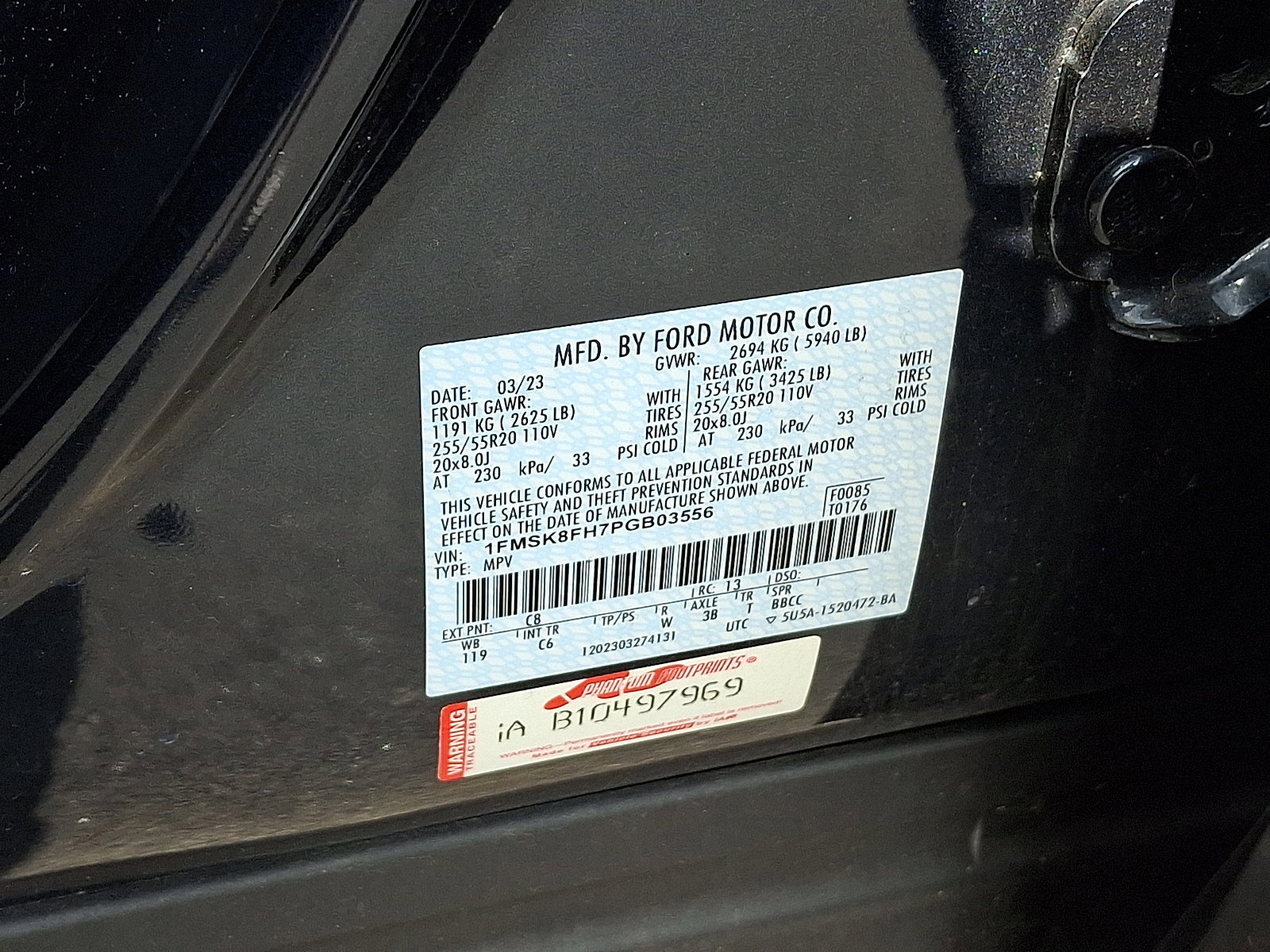 Certified 2023 Ford Explorer Limited w/ Equipment Group 301A AWD/4WD image 30