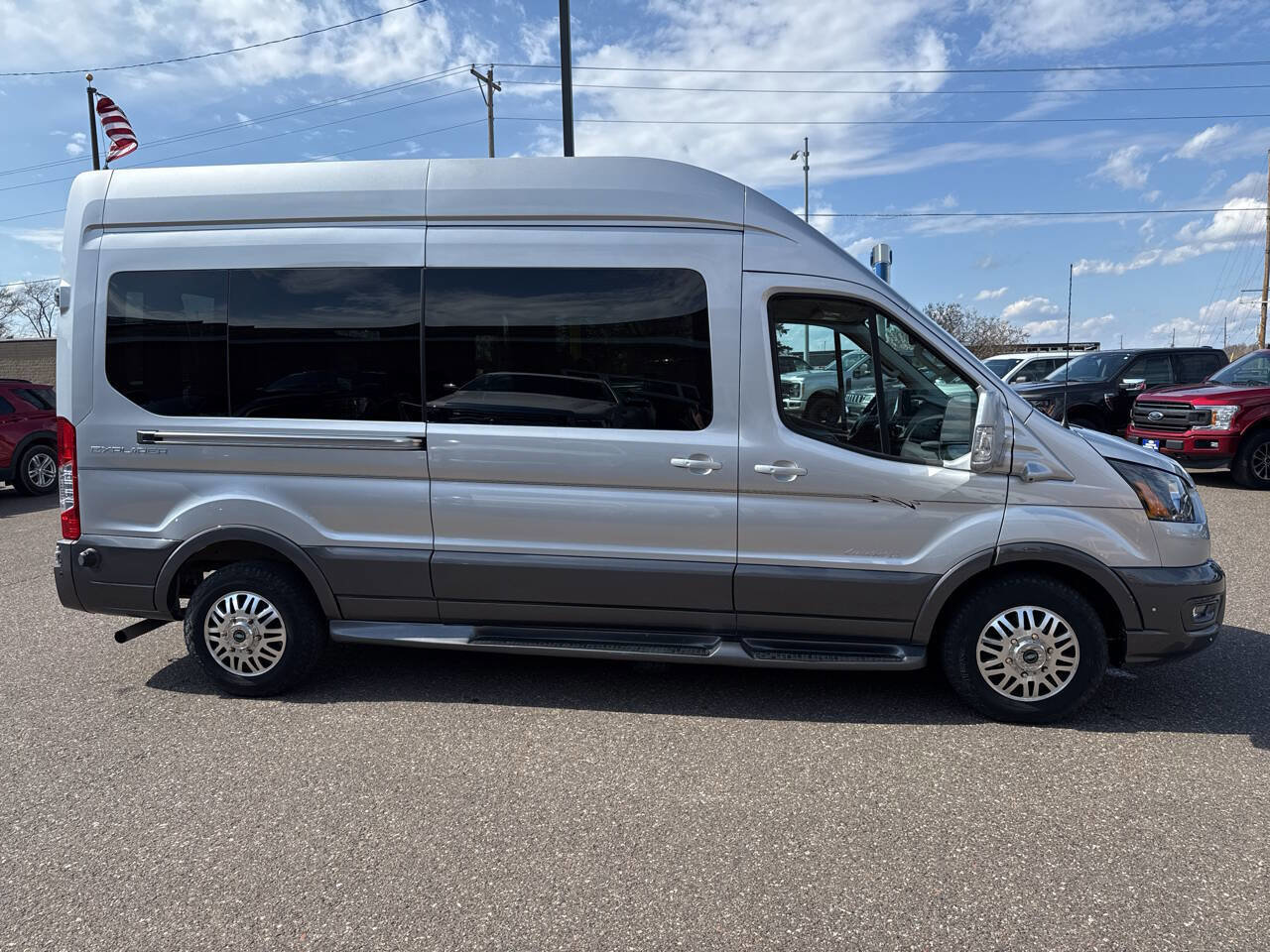 Certified 2023 Ford Transit 350 350 AWD 3dr LWB High Roof Carg image 23