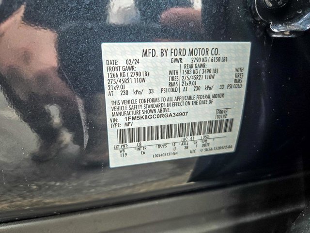 Certified 2024 Ford Explorer ST w/ Equipment Group 401A AWD/4WD image 39