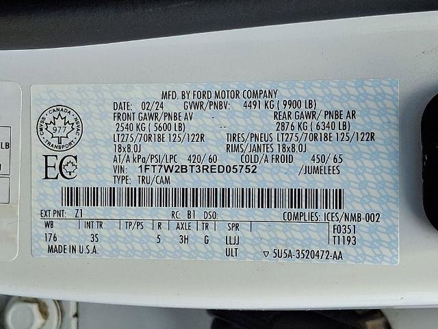 Certified 2024 Ford F250 XLT AWD/4WD image 27