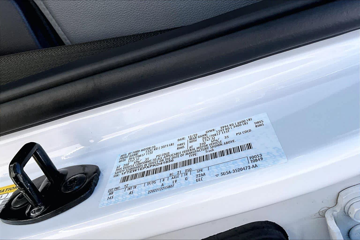 Certified 2023 Ford F150 XL w/ XL Chrome Appearance Package AWD/4WD image 86
