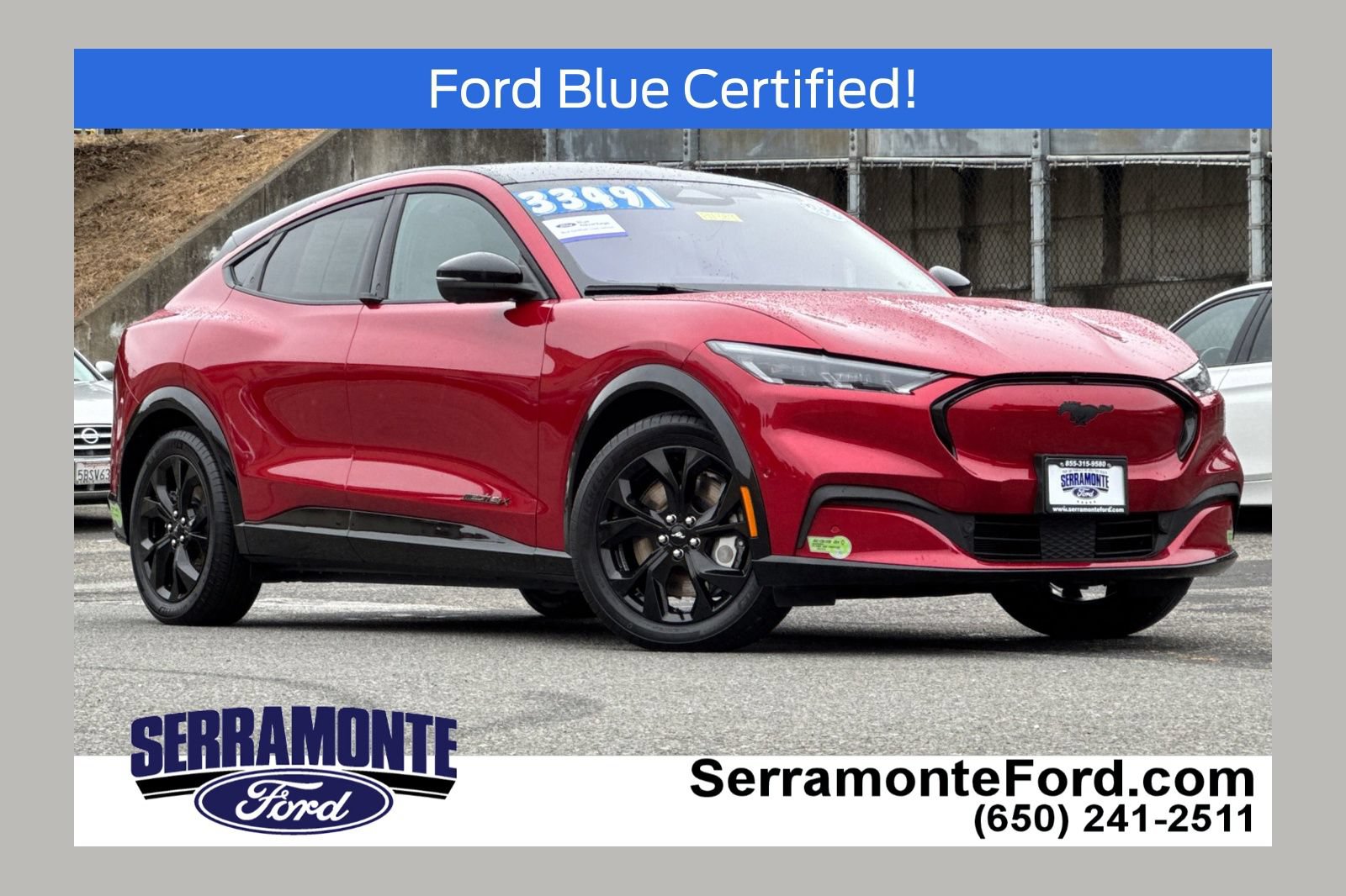 Certified 2023 Ford Mustang Mach-E Premium w/ Mustang Nite Pony Package