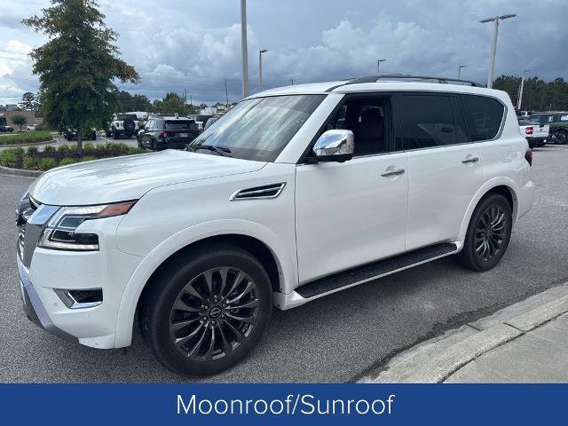 Used 2023 Nissan Armada Platinum w/ Captain's Chairs Package RWD image 4