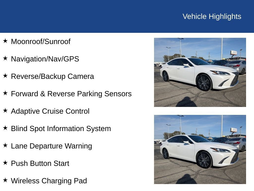 Used 2022 Lexus ES 300h w/ Premium Package FWD image 31