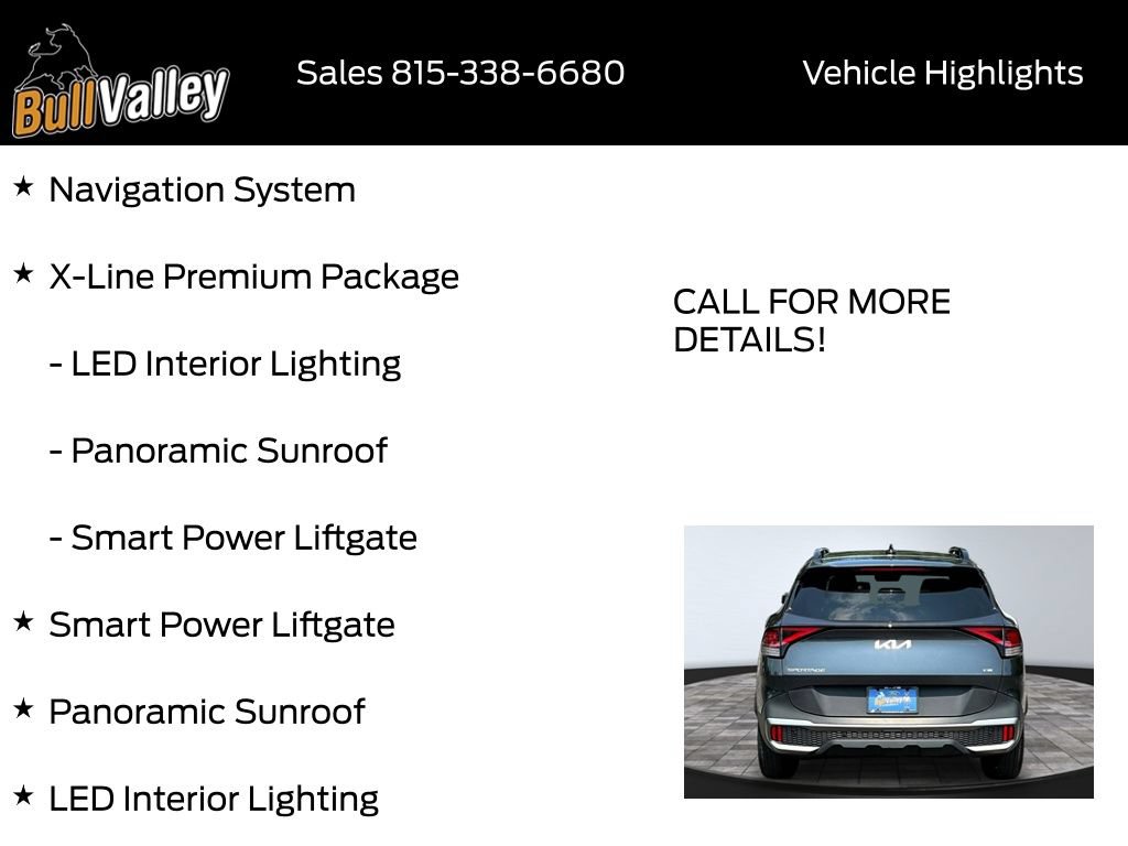 Used 2024 Kia Sportage X-Line w/ X-Line Premium Package AWD/4WD image 9