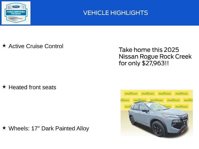 Used 2025 Nissan Rogue SV AWD/4WD image 19