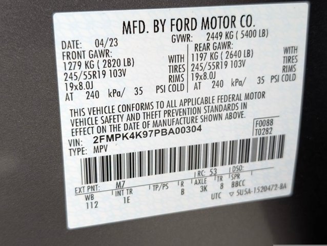 Certified 2023 Ford Edge Titanium w/ Equipment Group 301A AWD/4WD image 25