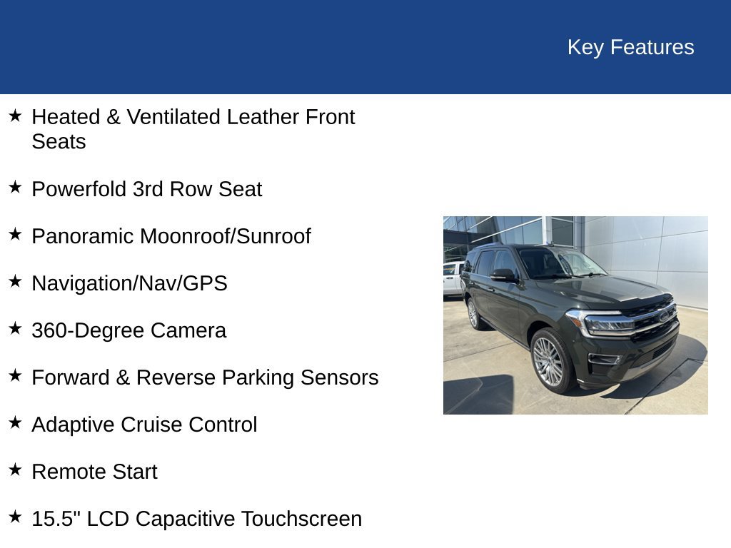 Certified 2022 Ford Expedition Limited RWD image 34