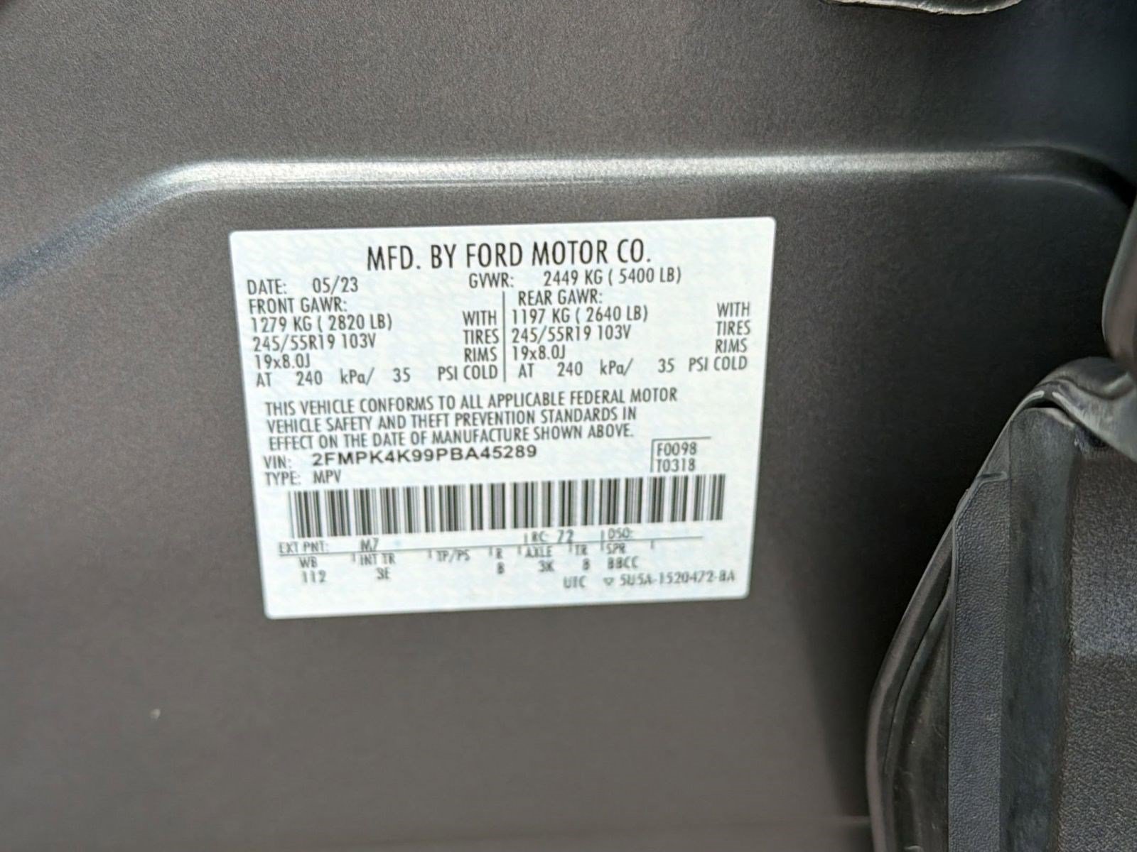 Certified 2023 Ford Edge Titanium AWD/4WD image 20