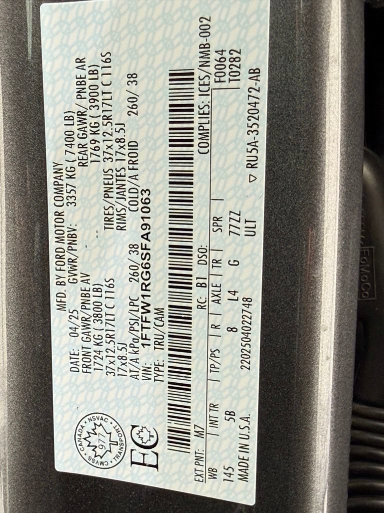 Certified 2025 Ford F150 Raptor AWD/4WD image 49