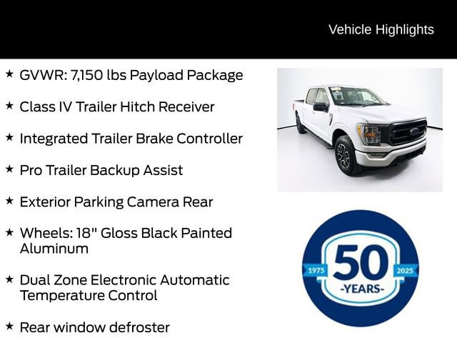 Certified 2022 Ford F150 XLT w/ Equipment Group 302A High image 11