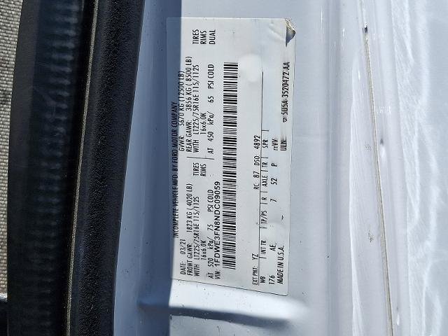 Certified 2022 Ford E-350 and Econoline 350 Super Duty RWD image 22