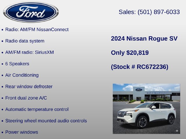 Used 2024 Nissan Rogue SV FWD image 6