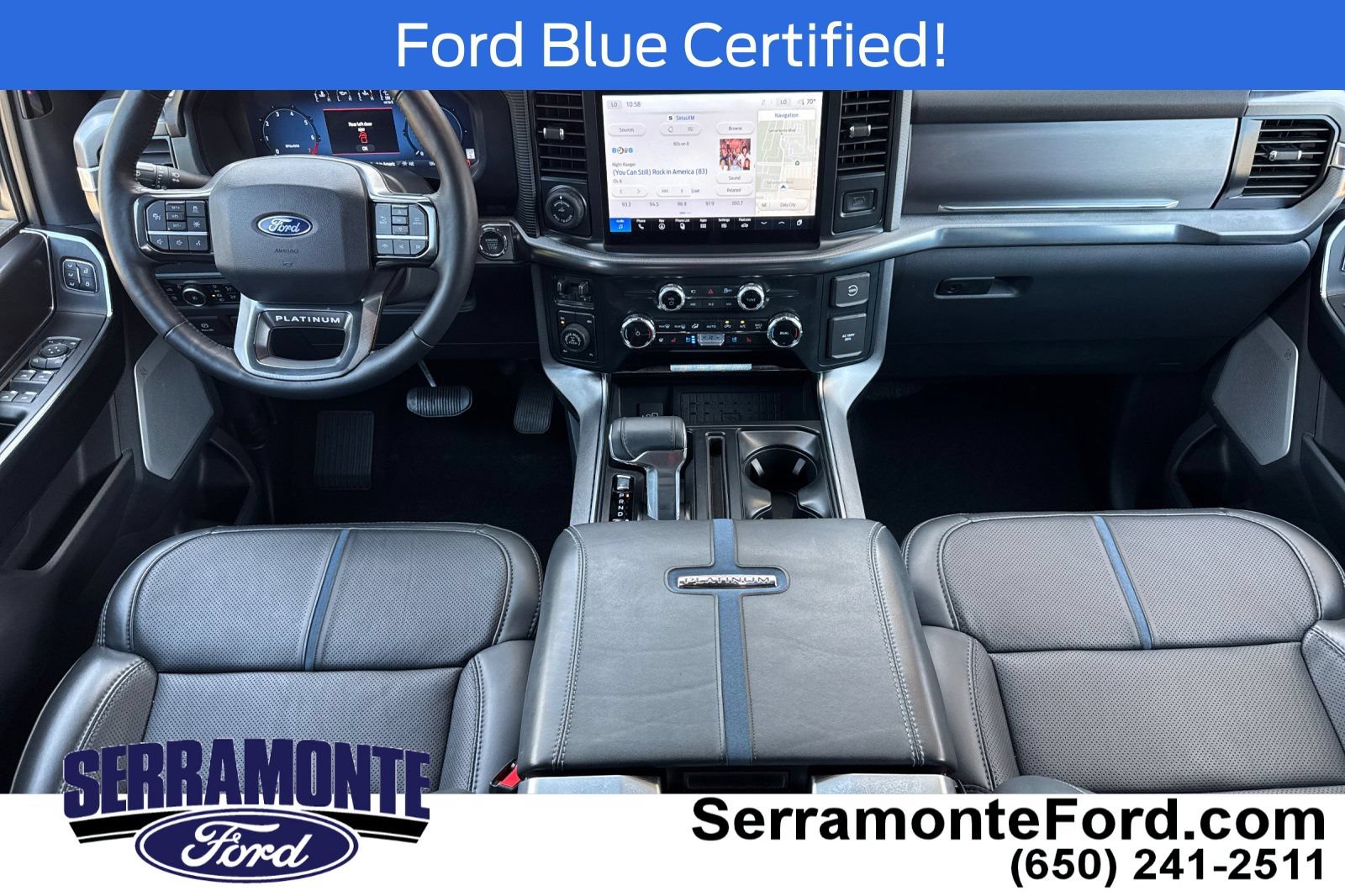 Certified 2025 Ford F150 Platinum w/ Equipment Group 702A High AWD/4WD image 16
