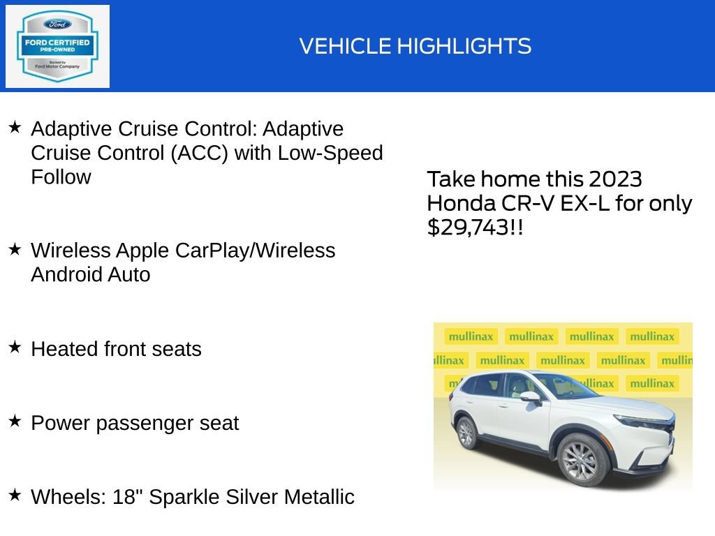 Used 2023 Honda CR-V EX-L image 18