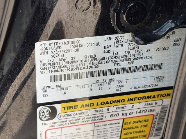 Certified 2024 Ford Expedition Max Limited RWD image 34