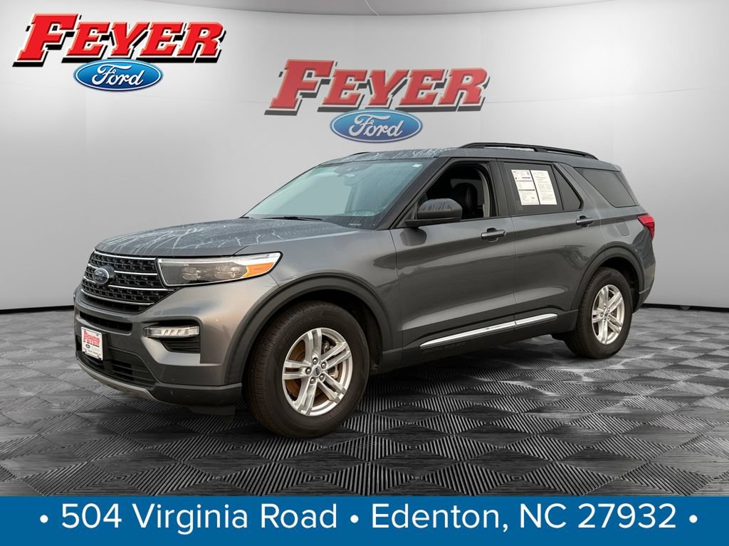 Certified 2021 Ford Explorer XLT w/ Equipment Group 202A RWD image 1