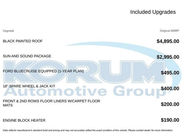 Certified 2025 Ford Explorer ST w/ Sun And Sound Package AWD/4WD image 8