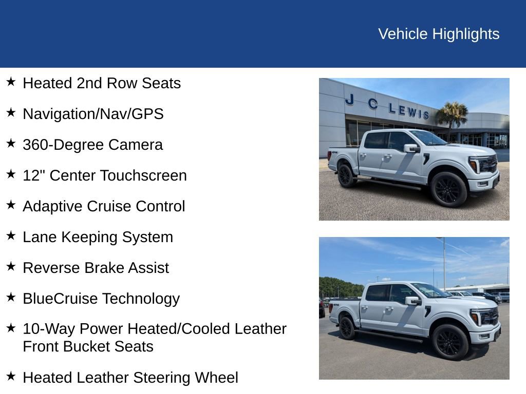 Certified 2025 Ford F150 Platinum image 34