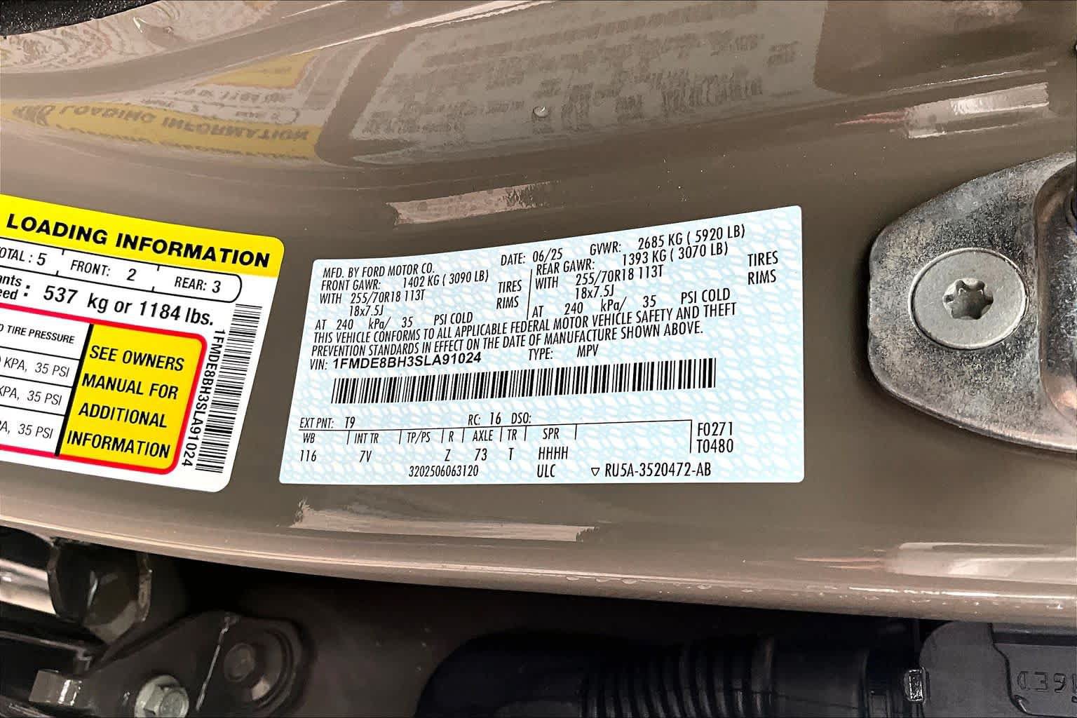 Certified 2025 Ford Bronco Outer Banks AWD/4WD image 34