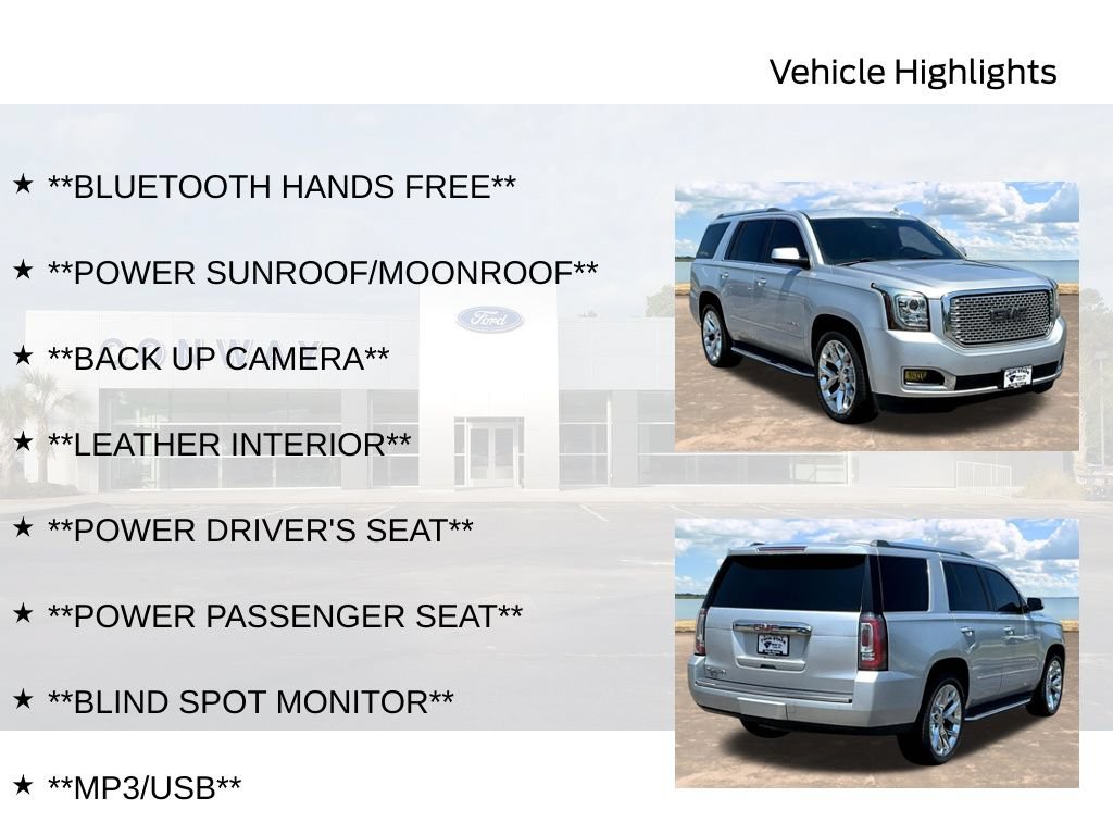 Used 2017 GMC Yukon Denali w/ Open Road Package AWD/4WD image 6
