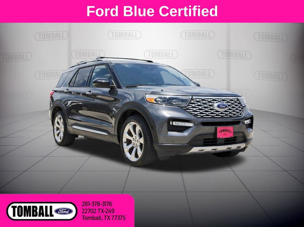 Certified 2020 Ford Explorer Platinum w/ Premium Technology Package