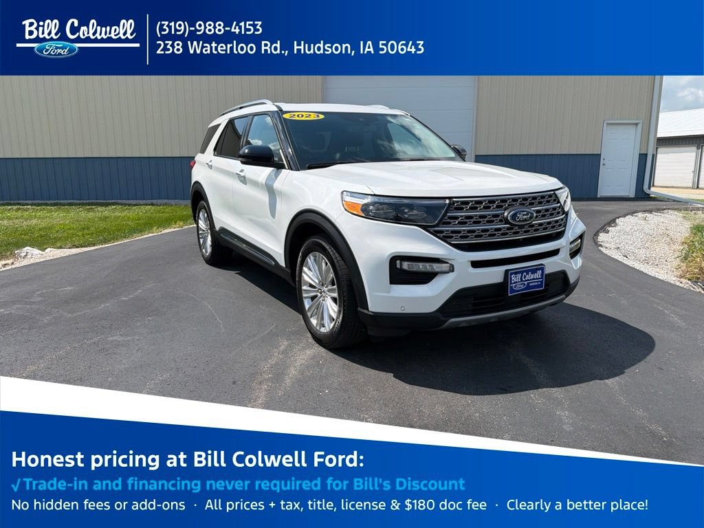 Certified 2023 Ford Explorer Limited w/ Limited Technology Package AWD/4WD image 1