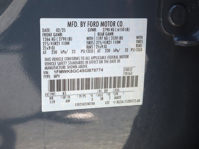 Certified 2025 Ford Explorer ST w/ Sun And Sound Package AWD/4WD image 40