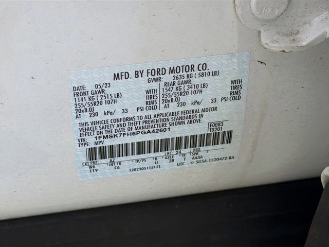 Certified 2023 Ford Explorer Limited w/ Limited Technology Package image 40