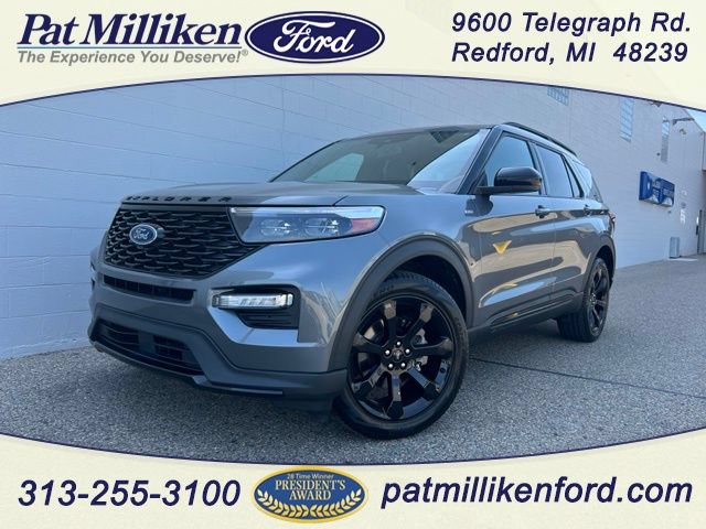 Certified 2024 Ford Explorer ST-Line w/ Class IV Trailer Tow Package