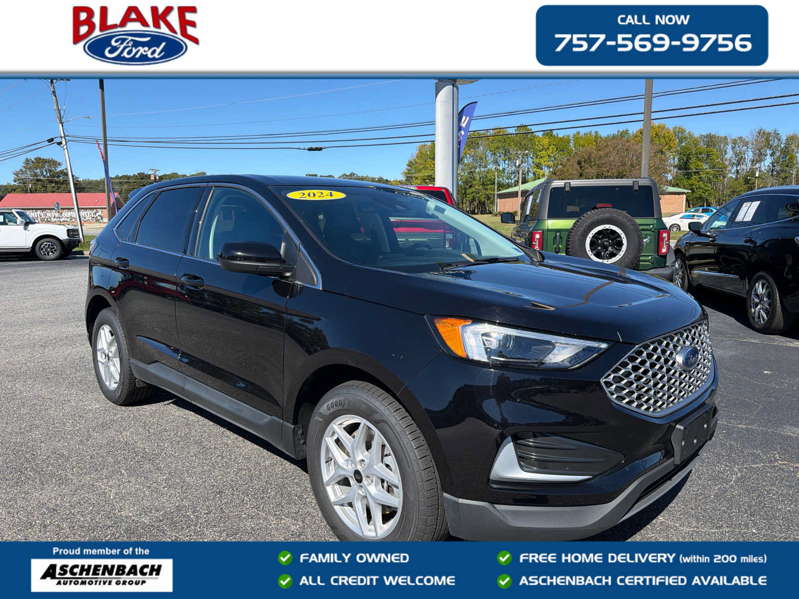 Certified 2024 Ford Edge SEL