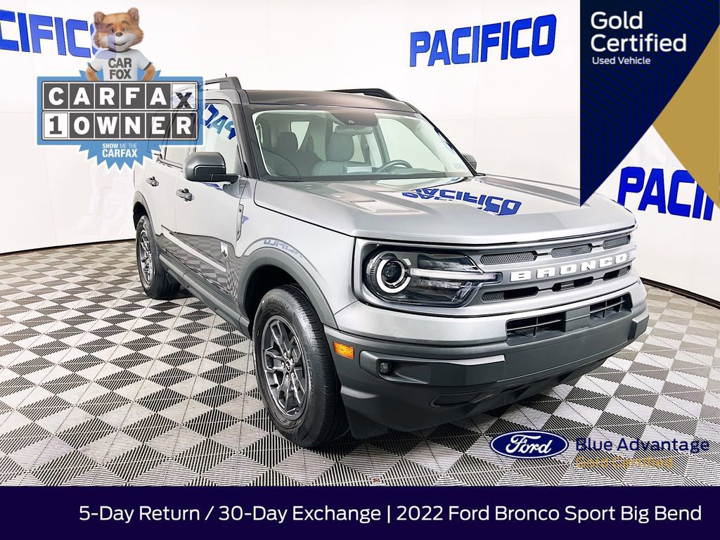 Certified 2022 Ford Bronco Sport Big Bend w/ Convenience Package
