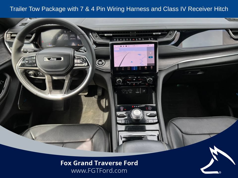 Used 2024 Jeep Grand Cherokee L Overland w/ Trailer Tow Package AWD/4WD video 2