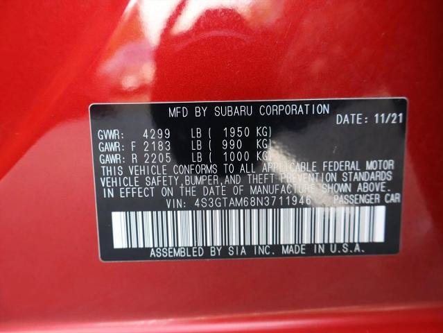 Used 2022 Subaru Impreza 2.0i Sport AWD/4WD image 30