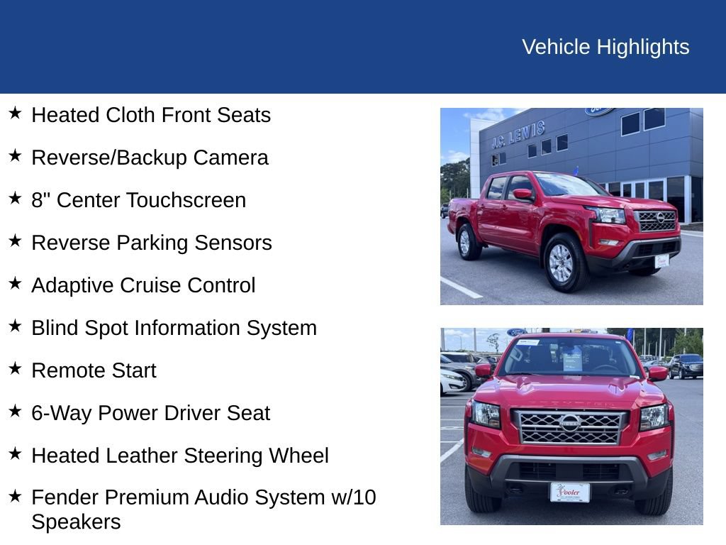 Used 2024 Nissan Frontier SV w/ SV Convenience Package AWD/4WD image 24