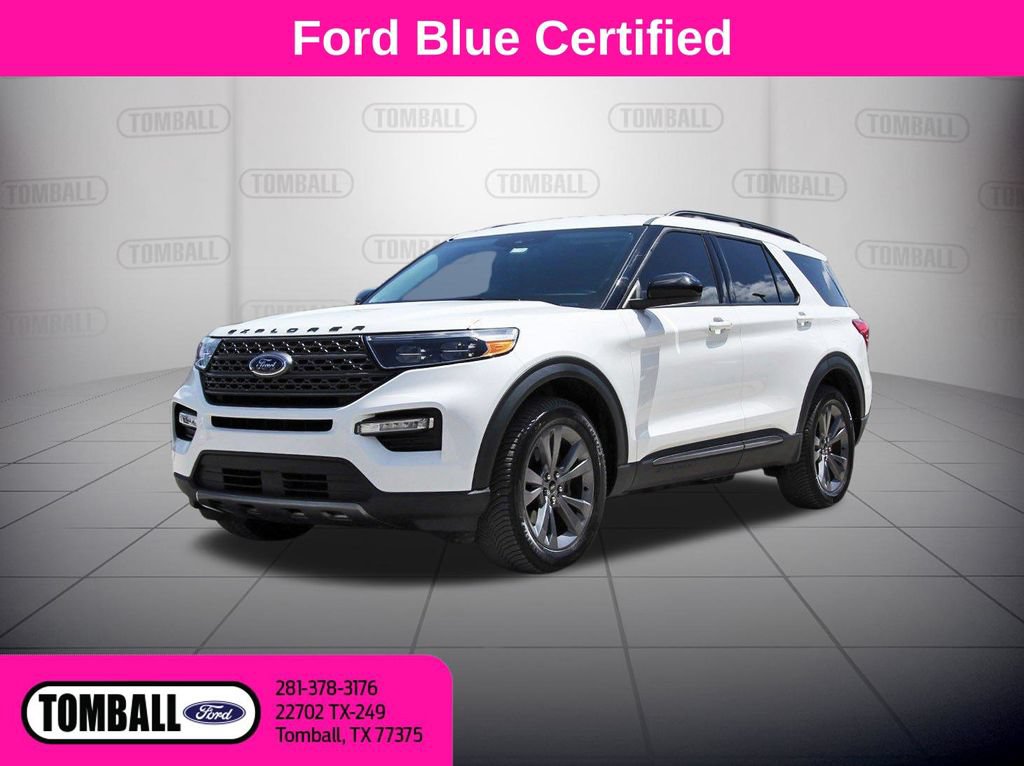 Certified 2022 Ford Explorer XLT w/ Equipment Group 202A