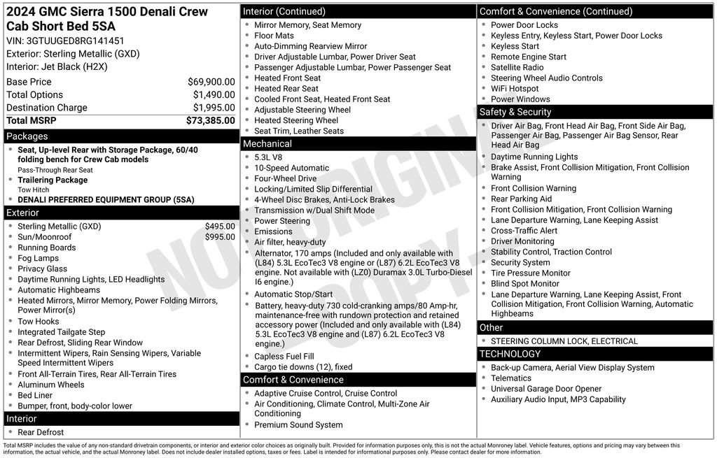 Used 2024 GMC Sierra 1500 Denali image 5