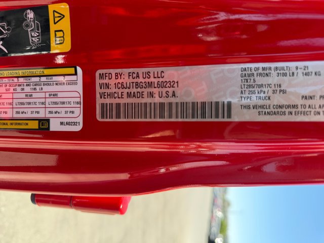 Used 2021 Jeep Gladiator Rubicon AWD/4WD image 28