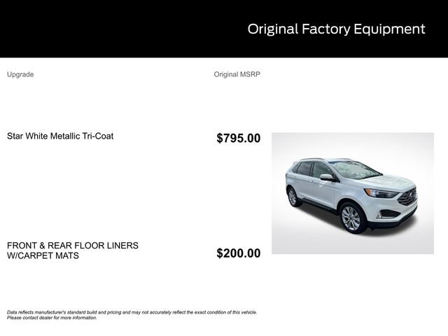 Certified 2022 Ford Edge Titanium AWD/4WD image 10